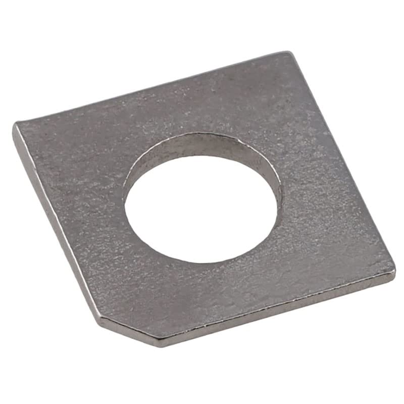 Ctongrun-Arandelas planas M6 -M30 Arandelas cónicas cuadradas Arandela de acero inoxidable, buena resistencia a la corrosión(5pcs,M30)