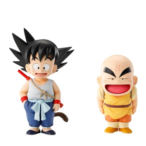 Ichibansho Dragon Ball Masterlise Son Goku y Krillin (Entrenamiento): Estatua Coleccionable Premium de Bandai Spirits. Figura ideal para revivir la nostalgia del anime clásico.