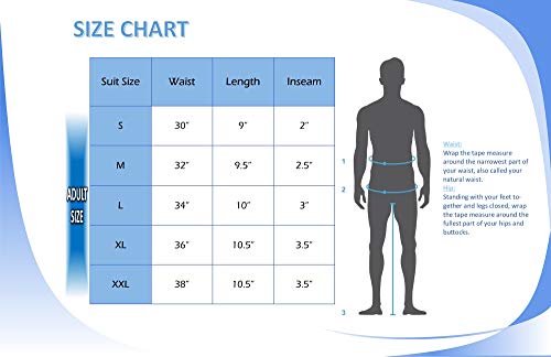 Adoretex Men's Splice Swim Square Leg Briefs Swimsuit4