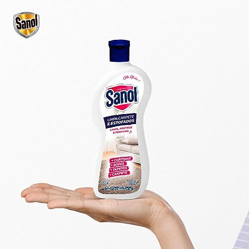 Sanol Limpa Estofados E Carpetes Oxy2 500 Ml Branco
