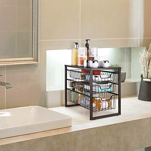 image for Simple Trending 3-Tier Under Sink Cabinet Organizer with Sliding Stora