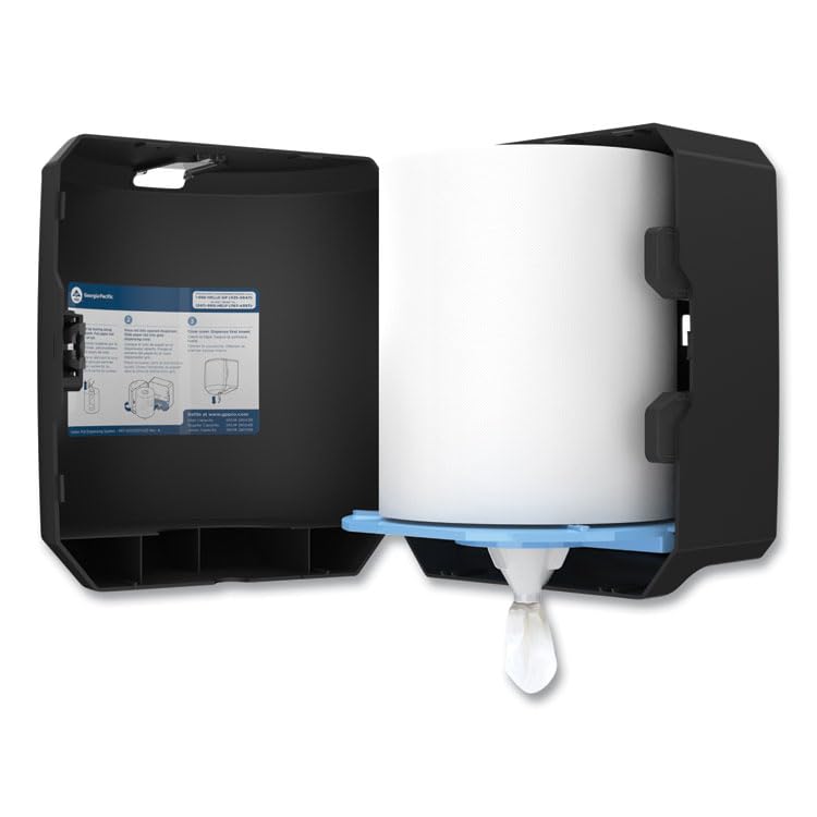 Georgia Pacific 58204B Sofpull Centerpull Hand Towel Dispenser, 9.63 X 8.88 X 10.94, Black