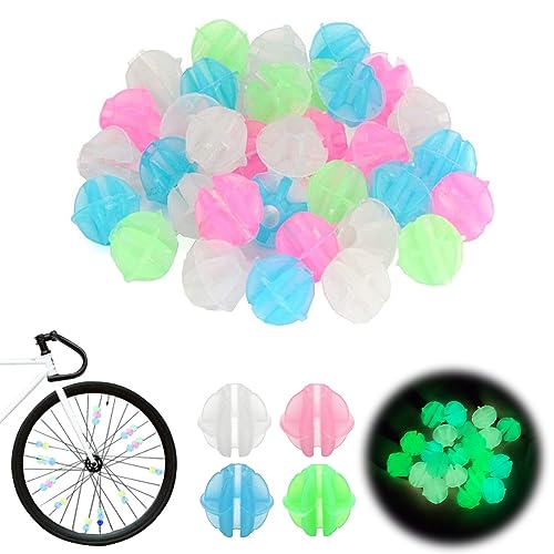 VMINOG PUCIO 144 Stück Bunten Fahrradspeichenperlen Lustig Fahrrad...