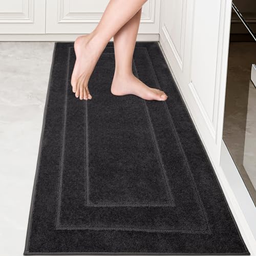 Tapis de cuisine lavable en machine antidérapant doux