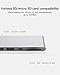 Purgo USB C Hub for MacBook Pro 13 M2 Air 2022/2021-2018, MacBook Adapter with 4K HDMI, 100W PD, 40Gbps TB3 5K@60Hz, USB-C, 2 USB 3.0 and SD/Micro Card Readers