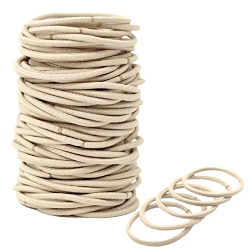 KINDOYO 50 Pezzi Fasce per Capelli - Elastici per Capelli per Capelli Spessi Fasce per Capelli Porta Coda di Cavallo Accessori per Capelli per Donne Ragazze