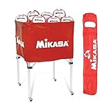 Mikasa BCSPSH-SCA Ball Cart (Scarlet)