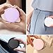 2Pack Retainer Case with Mirror, Compatible with Invisalign, Orthodontic Aligner Case with Removal Tool and Brush, Purple
