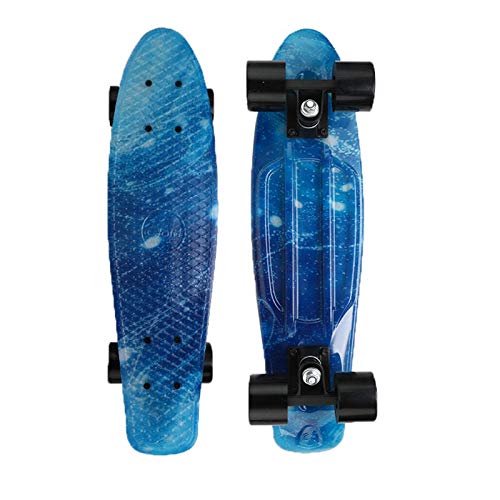 Best Prices! HENGTONGTONGXUN Skate Board Skateboard Plastic Starry Sky Printed Long Board Street Out...