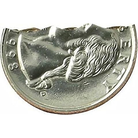 ROY KUEPPERS Magic Trick Coin - Bite Out Quarter for Professional Magicians | Stunning Magic Tricks for Adults | Realistic Magic Coins for Coin Pushers Cover