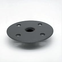 1PC Loudspeaker Box Accessory with Top Hat DJ Speaker Mounting Flange 118mm M20 Thread Top Hat Steel for Subwoofer Home Theater Professional Audio Mixer