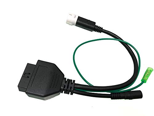 Cable For Yamaha 3 Pin Plug With Green Fly Cable Motorcycle To Obd 2 Obd2 Adapter Motorcycle Diagnostics Cable Bike To Connect Obd2 Code Reader Elm Bt 4.0 #TOP4