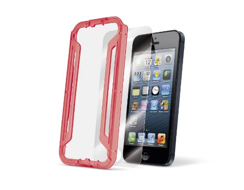 Cellular Line Perfetto Applicatore per Pellicole Protettive per iPhone 5S/5, Trasparente