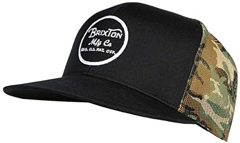 BRIXTON Men's Wheeler Mesh Baseball Cap