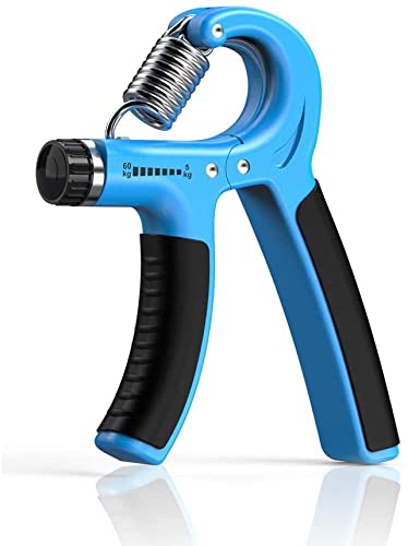 ARAIN FIT Adjustable Hand Grip Strengthener, Hand Gripper for Men & Women for Gym Workout Hand Exercise Equipment to Use in Home for Forearm Exercise, Finger Exercise Power Gripper (Blue)