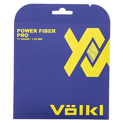 VOLKL Power Fiber Pro | Tennis Racquet String | Durability | Feel & Control | Multifilament String