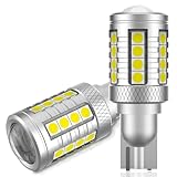 FAXCARS 921 W16W LED Reverse Backup Light Bulbs for 2014-2020 2021 2022 2023 2024 Chevy Silverado 1500, 6000K Cool White Super Bright 912 OEM Replacement Plug and Play