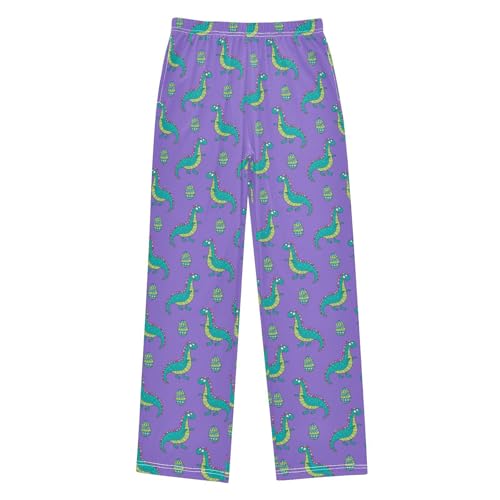 ZZXXB Dinosaur Egg Boys Long Pants Soft Trousers Elastic
