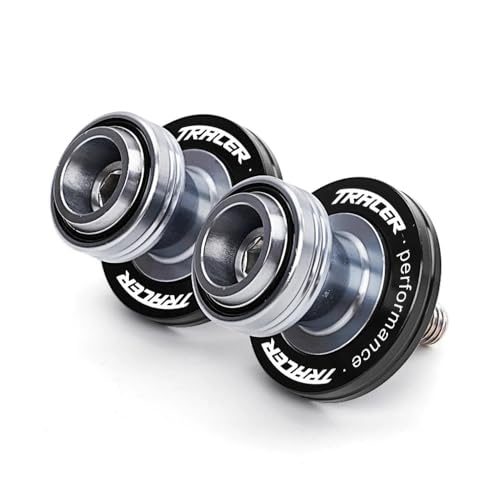Bobines de bras oscillant Tracer 7/9 en aluminium CNC pour un support de béquille moto robuste