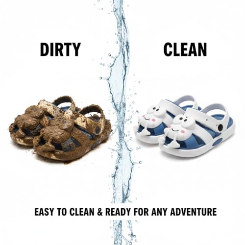 Image of GLJ Unisex Kids Comfort Sandal for Kid Boy & Girl, Age 1-5 Years, 1150
