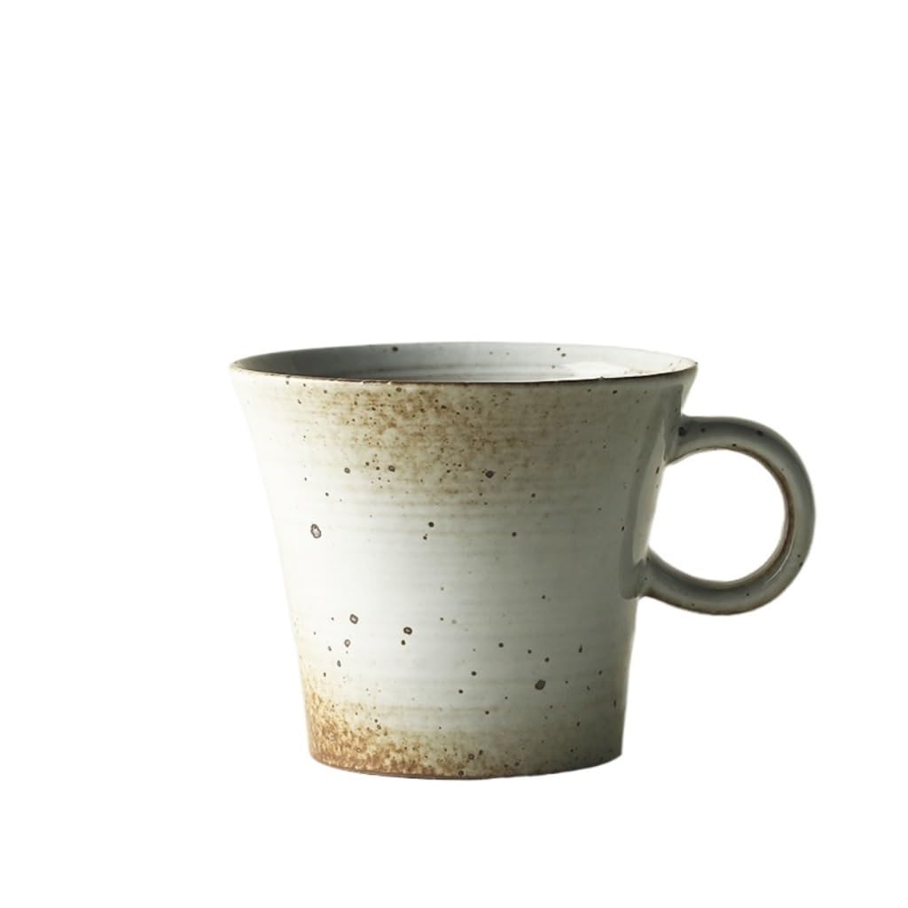 ENGENDER Tazas Cafe Taza Retro Hecha A Mano, De Café A, Té, Agua Cerámica, Loza Mug Cups(1)