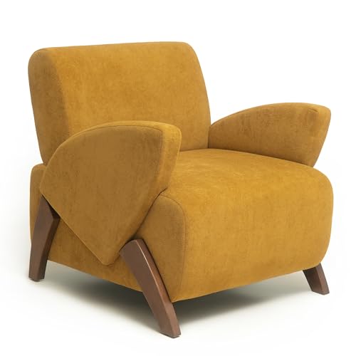 Sillón Plegable Tela Marrón miniatura 4