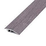 Tira de transición de aluminio duradero: tira de transición de suelo hecha de aluminio ligero de alta resistencia.Rango de altura utilizable: 8 mm-15 mm (0,3 in-0,6 in).Y puede soportar hasta 600 libras.