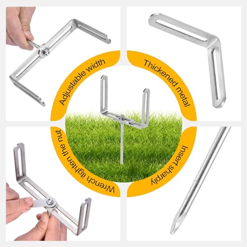 Support robuste réglable pour tuyau de drainage extérieur - 7