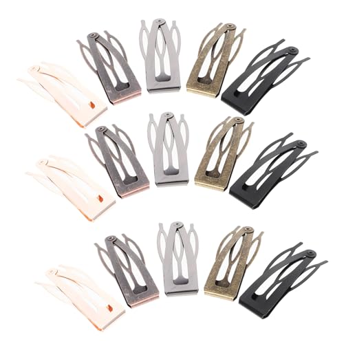 Pinces à cheveux métal cheveux fins barrettes multicolores et accessoires coiffure fille