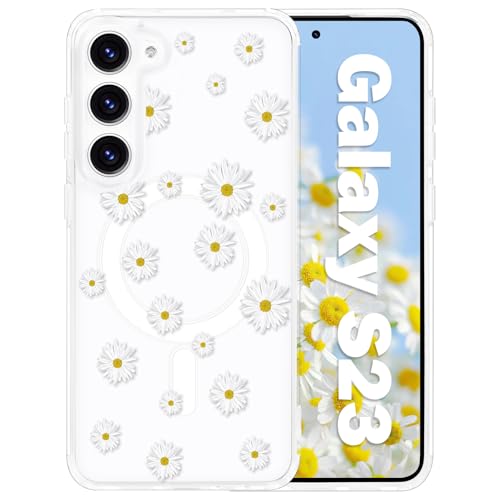 Coque Samsung S23 MagSafe antichoc fine pour fille et femme