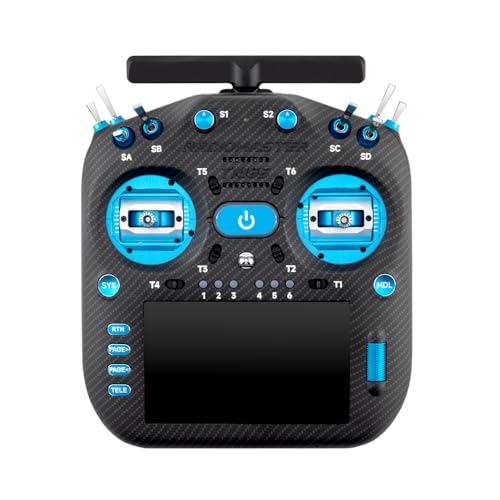 RadioMaster TX16S MK3 MAX 2.4GHz Dual Band Antenna 900MHz AG02 CNC Hall Gimbal 5 inch IPS Touchscreen EdgeTX ExpressLRS Radio Controller (TX16S MK3 MAX Blue ELRS M2)