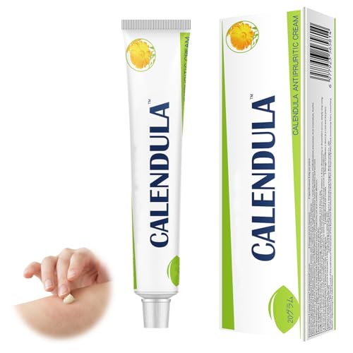 KSJEHW Crema de Caléndula para Alivio de Picazón y Sequedad, Bálsamo Calmante Multiefecto con Extractos Herbales, Pomada Hidratante y Suave para Piel Sensible, Formato de Viaje 20ml
