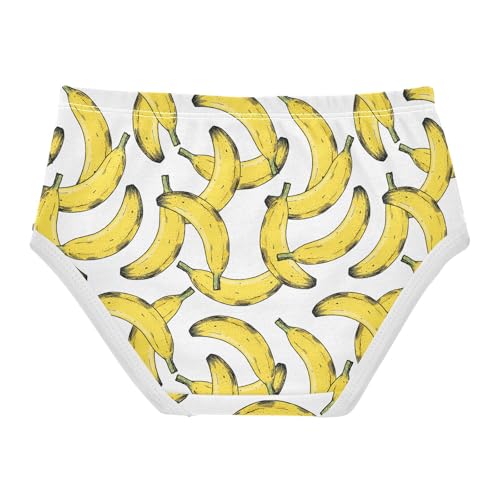 Little Girls' Soft Cotton Underwear Kids Breathable Comfort Banana Panties Briefs Toddler2