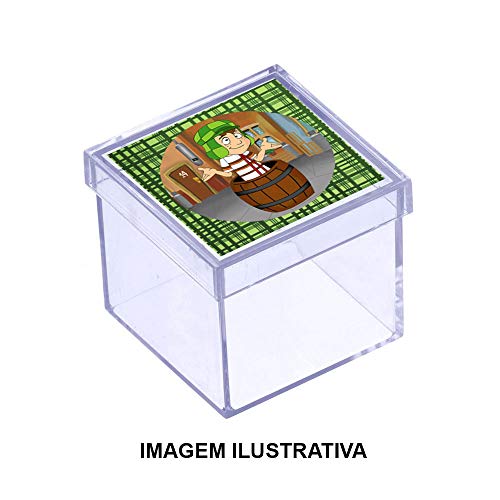 30 Adesivos Chaves Quadrado 3,7cm