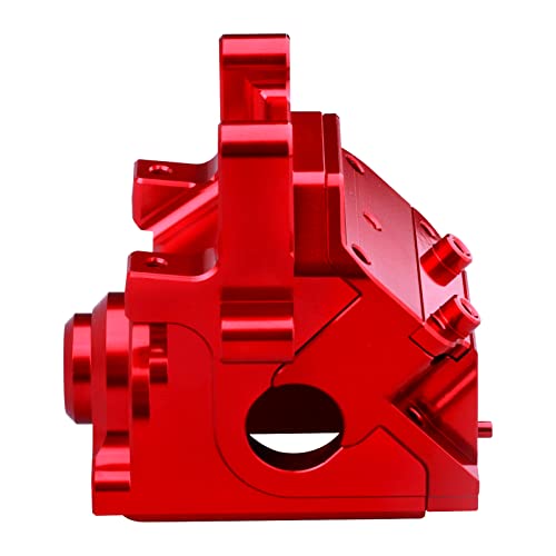 Image of Aluminum Gearbox Case Set HD for 6S Arrma Kraton Typhon Notorious Outcast Mojave Infraction Felony Talion Limitless BLX, Replaces AR310854 (Red)