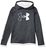 Under Armour Boys' Armour Fleece® Branded Hoodie Youth X-Large Black
