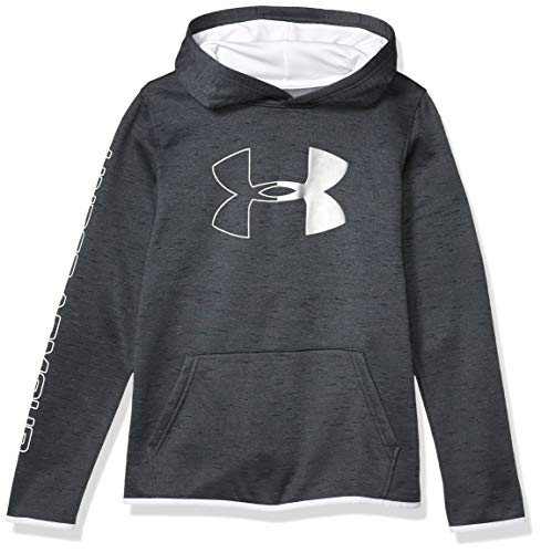 Under Armour Boys' Armour Fleece® Branded Hoodie Youth X-Large Black