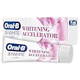 Oral-B 3D White Luxe Whitening Accelerator Toothpaste, 75 ml, Teeth Whitening, Teeth Stain Removal & Enamel Care Treatment