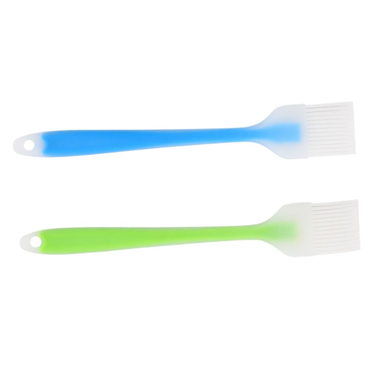 CIYODO Cooking Oil Brush Set 2pcs Baking Bbq Silicone Brush Easy to Clean Non-slip Handle
