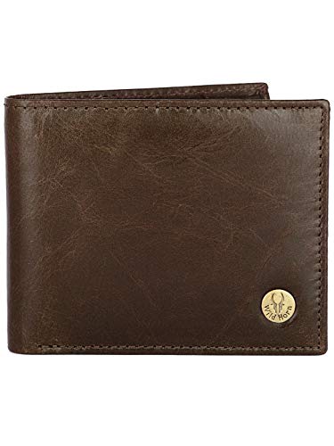 Image of WildHorn Gift Hamper for Men I Leather Wallet & Belt Combo Gift Set I Gift for Friend, Boyfriend,Husband,Father, Son etc (BROWN2)
