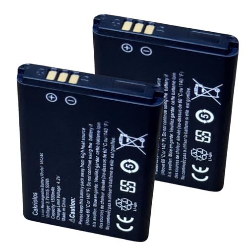 Cakriolos 2-Pack Backup Battery for Steelseries Arctis Pro Wireless, Siberia 800, 840, 61298RX...