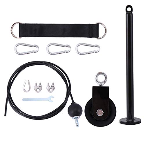 Abaodam Polia profissional resistente para exercícios de força do braço equipamento