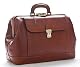 Arzttasche DD Firenze D&D Classic aus italienischem Leder (Mogano opaco)