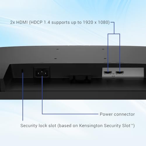 Image of Dell 27 inch FHD 144Hz Monitor, Height Adjustable, IPS LCD Monitor, 1ms MPRT, FreeSync, Ultra Thin bezels, 1000:1, Anti Glare, Low Blue Light, Flicker Free, VESA 2 x HDMI, Black