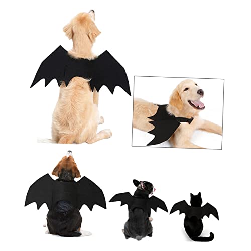 Disfraz alas de murciélago para perros tamaño M miniatura 6