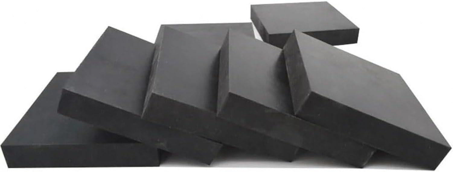Silikongummi-Blockplatte 50x50/100x100 elastisch, 100x50x30mm, 100X50X30mm
