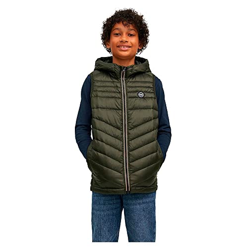 JACK & JONES Jungen Jjehero Bodywarmer Hood Sn Jnr Weste 12212854,Navy...
