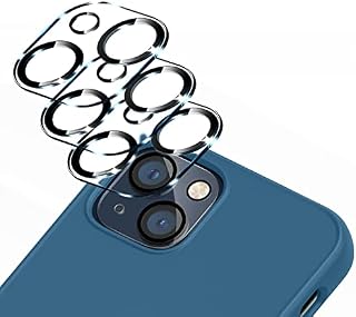 3 sztuki, szkło ochronne na aparat, kompatybilne z iPhone 13/iPhone 13 mini ochrona aparatu [10S, szybka instalacja] odporne na zarysowania, twardość 9H, przezroczyste HD, pełna ochrona aparatu