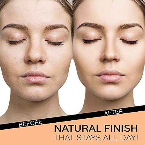 Image of FACES CANADA Ultime Pro Second Skin Foundation - Rose Ivory 011, 15ml | Lightweight Anti-Ageing Serum Foundation | 3X Lighter | Natural Matte Finish | Medium To High Coverage | SPF 15 | Non-Oily
