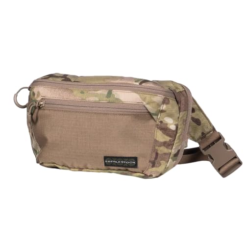 Image of Eberlestock Bando Bag - Tactical Men's Fanny Pack w /Adjustable Waist Belt, Zippered Pockets, Compact Lightweight Belt Bag
